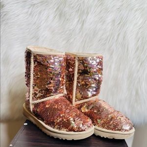 Sequin Ugg Boots